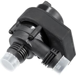 No.64116955122/64116954987 Auxiliary Cooling Water Pump for BMW 525i 530i 528i / Front Electric Auxiliary Coolant Water Pump/Durable/Metal 11.8x9.6cm / 1Pcs Black