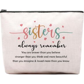 Gifts for Cousin Funny Makeup Bag Cousin Gifts For Women Friend Travel Makeup Pouch