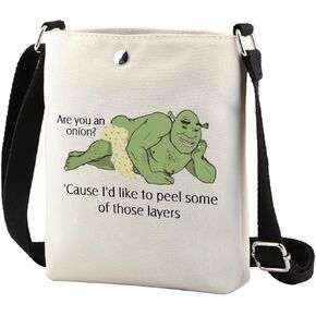 TSOTMO Monster Movie Cosmetic Bag Green Monster Fans Gift Cartoon Fan Gift Zipper Pouch Bag (those layers)