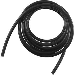 Motoforti Universal Silicone Hose Tube, 9.84ft Black, Silicone, Black, 1 Pcs