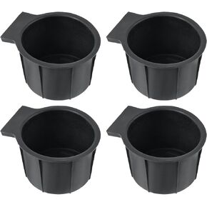 4Pcs CC3Z-2813562-AA Center Console Cup Holder Inserts Compatible with Ford Super Duty 2011 2012 2013 2014 2015 2016 CC3Z2813562AA BC3Z-2813562-AA BC3Z2813562AA