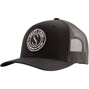 Salty Crew Unisex Palomar Retro Fish Snap Back Trucker Ball Cap Black OS - Baseball Hat Unisex Adjustable for Adults Premium Cotton Hat Outdoor Sports for Men and Women in Saudi Arabia