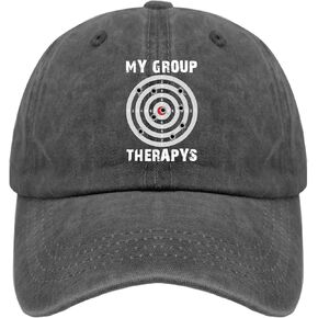 My Group Therapys Hats Vintage hat Pigment Black Sun hat Men Gifts for Boyfriends Outdoor Hat