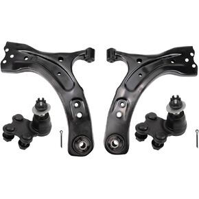 TRQ Front Lower Control Arm with Ball Joint Set Compatible with 17-22 Subaru