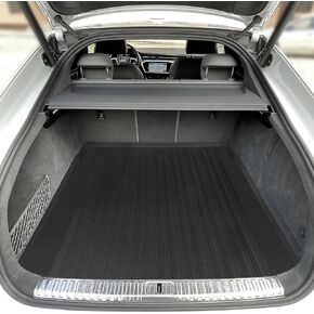 Premium Cargo Liner for Audi A7 S7 RS7 2018-2025 - 100% Protection - Custom Fit Car Trunk Mat - All-Season Black Cargo Mat - 3D Shaped Laser Measured Trunk Liners for Audi A7 S7 RS7 (4K8)