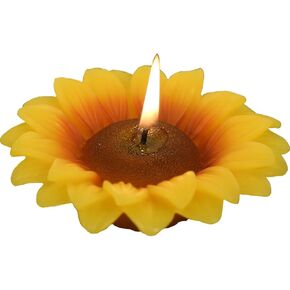 ILIKEPAR Lucky Flower Sunflower Birthday Candles for Birthday Party Supplies and Wedding Favor