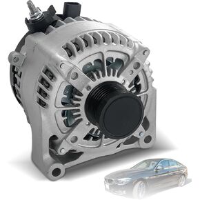 12317605061 Alternator Compatible with 14-16BMW 228i, 13-18 320i, 328i, 428i xDrive, 528i, X1, X3, Z4, L4 2.0L, 12V 210Amp, Replace 12317605479 14204 116442 1042106400 104210-6400 104210-6401
