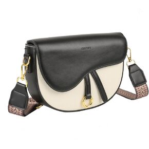 Mini Shoulder Bags for Women,Trendy Saddle Purse,Small Crossbody Bag,Cute PU Leather Clutch Purses Crossbody Handbags