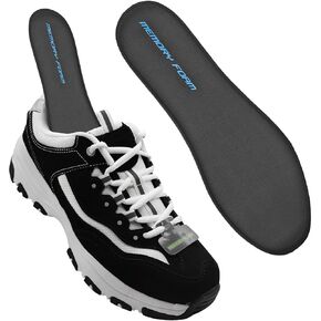 Shoe Insoles Replacement for Skechers Men's Shoes, Memory Foam Footwear Inserts for Sneakers Comfortable Light-Weight and Cushion Shock Absorbing (US Men9-EU42)