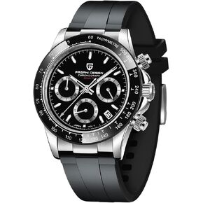 RollsTimi Pagani Design Men's Watch Multifunction Men's Sports Clock Quartz Chronograph Japan VK63 Movement Stainless Steel Strap Automatic Date in Kuwait