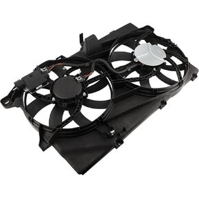 Condenser Radiator Dual Cooling Fan Assembly Fit for Ford Edge & for Lincoln MKX 2007-2015 Replace# 622040, FA70600, FA70796, 7T4Z8C607A, 7T4Z8C607B, CT4Z8C607B, 621-392