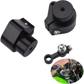 Motorcycle Handlebar Risers, Aluminum Alloy Motorcycle A handlebar riser, Compatible with Kawasaki Ninja 400 (2018-2024) Ninja 250 (2019-2024) Ninja 500 - Raises by approx. 30mm