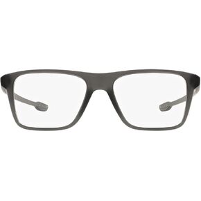 Oakley Youth OY8026 Bunt Rectangular Prescription Eyewear Frames, Matte Sea Glass/Demo Lens, 46 mm