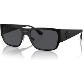 Versace VE2262 Square Sunglasses for Men + BUNDLE With Designer iWear Complimentary Eyewear Kit
