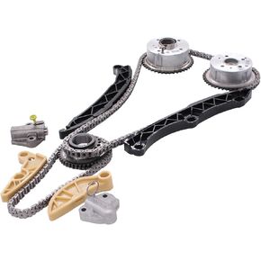 ApplianPar Timing Chain kit with VVT Cam Gear for Hyundai Santa Fe Sport 2013-2016 Sonata 2011-2014 Tucson 2014-2015 Kia Optima 2011-2015 Sorento 2012-2018 Sportage 2011-2016 2.0 2.4