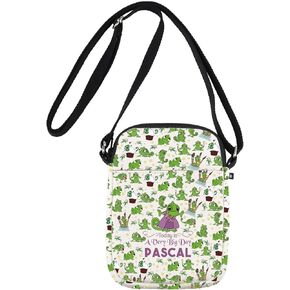 G2TUP Rapunzel Pascal Crossbody Bag Pascal Lover Gifts Today Is a Very Big Day Pascal Shoulder Bag Pascal Merchandise