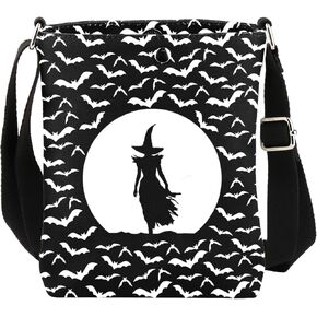 CMNIM Witch Crossbody Bag Witch Witch Gifts Stuff Witchcraft Gifts Meditation Gifts for Witch Fans Halloween Party Favors