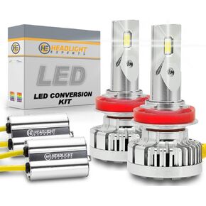 880 LED KIT Plug and Play 6000K 22,000 Lumens w/Canbus Built-in Error Free (Pack of 2) Fog Light