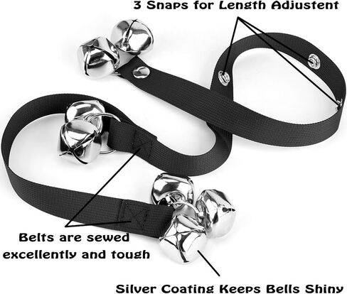 جرس باب للكلاب للتدريب على استخدام الحمام/للخروج، أجراس معلقة للجراء، دوجي دوجي بوشي، قطة أليف، الطول والارتفاع قابلان للتعديل بشكل عشوائي in Kuwait