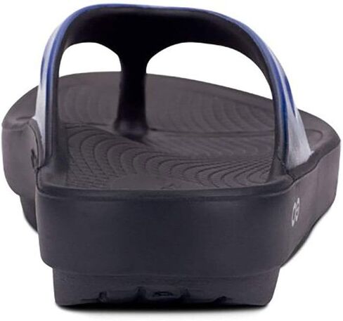 OOFOS OOlala Women's Thong Flip-Flip Sandals - Post Exercise Active Sport Lightweight Recovery Footwear - Reduces Stress on Feet, Joints & Back - Machine Washable (Classic Black, us_footwear_size_system, adult, women, numeric, medium, numeric_6) in Kuwait