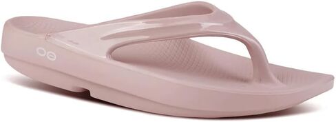OOFOS OOlala Women's Thong Flip-Flip Sandals - Post Exercise Active Sport Lightweight Recovery Footwear - Reduces Stress on Feet, Joints & Back - Machine Washable (Classic Black, us_footwear_size_system, adult, women, numeric, medium, numeric_6) in Kuwait