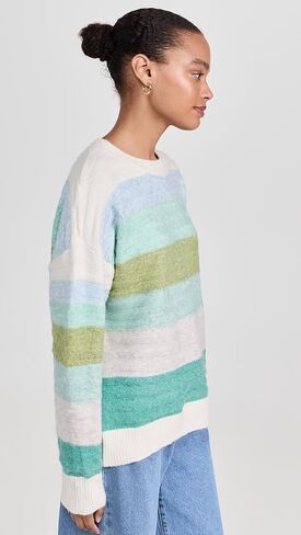 Women's Stripe Tonal Sweater in Kuwait