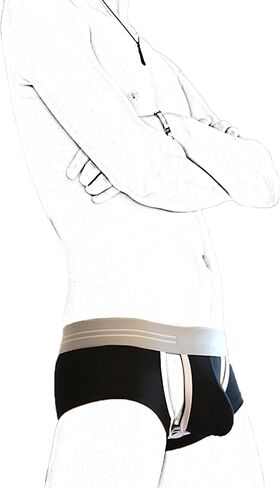 Evankin Men's Hollow Out Boxer Briefs Sexy Cotton Underwear Breathable Low Rise Lingerie with Removable Pouch in Saudi Arabia