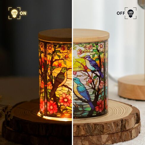 Macorner Carnival Bird Tea Light Holder Gift for Women - Birthday Gift for Friend, Mom, Wife, Grandma, Coworker - Inspiration Home Decoration - Sympathy Memorials Beaverement Gift Decor in Saudi Arabia