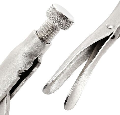 JOIKIT 6PCS 11 Inch C-Clamp Locking Pliers, Welding Pliers, C-Clamp with Swivel Pads, Vise Grip C-Clamp for Carpentry, Welding, Electrical Equipment in Saudi Arabia