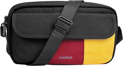 حقيبة كروس للنساء والرجال حقيبة كتف بحمالة كتف للسفر خفيفة الوزن ومقاومة للماء مع حزام قابل للتعديل للحمل اليومي حقيبة كاجوال للعمل غير الرسمي وصالة الألعاب الرياضية in Kuwait