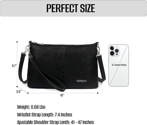 Small Crossbody Bags Clutch Purses for Women Vegan Leather Shoulder Bag Wristlet Wallet in Saudi Arabia