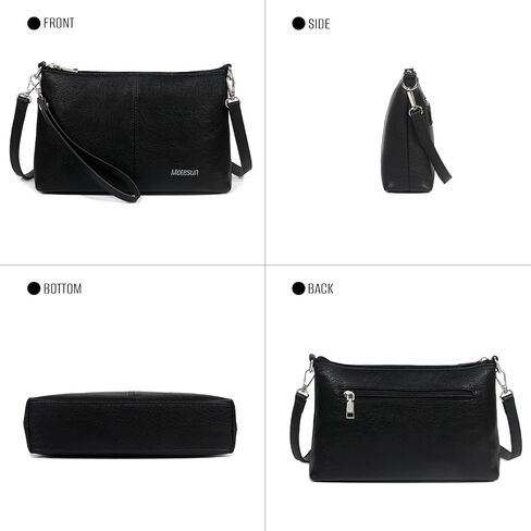 Small Crossbody Bags Clutch Purses for Women Vegan Leather Shoulder Bag Wristlet Wallet in Saudi Arabia
