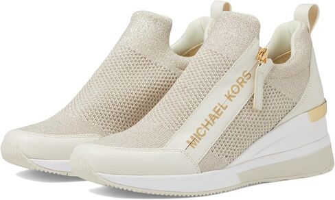 Michael Kors Willis Wedge Trainer Optic White 9 M in Saudi Arabia