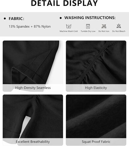 High Waist Biker Shorts for Women No Front Seam Soft Hidden Butt Scrunch Shorts, Yoga Workout Gym Bike Shorts in Saudi Arabia