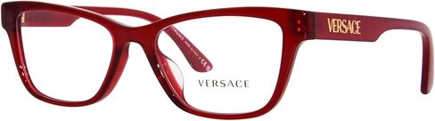 نظارة فيرزاتشي VE 3316 F مقاس آسيوي 388 أحمر شفاف in Kuwait