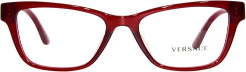 نظارة فيرزاتشي VE 3316 F مقاس آسيوي 388 أحمر شفاف in Kuwait