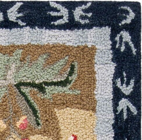 سجادة SAFAVIEH Chelsea Collection - 2'6" x 6'، عنابي، صوف ريفي فرنسي معلق يدويًا، مثالية للمناطق ذات الحركة المرورية العالية في غرفة المعيشة وغرفة النوم (HK56C) in Saudi Arabia