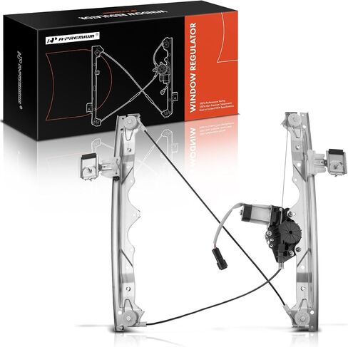 A-Premium Electric Power Window Regulator with Motor Compatible with Jeep Grand Cherokee 2005 Front Right Passenger Side in Saudi Arabia