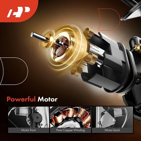 A-Premium Electric Power Window Regulator with Motor Compatible with Jeep Grand Cherokee 2005 Front Right Passenger Side in Saudi Arabia
