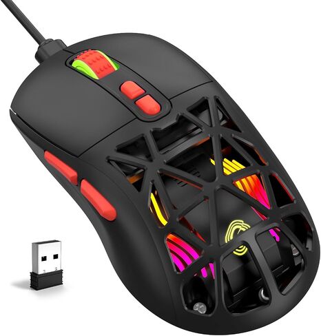 GG Gaming Mouse-White Red in Saudi Arabia