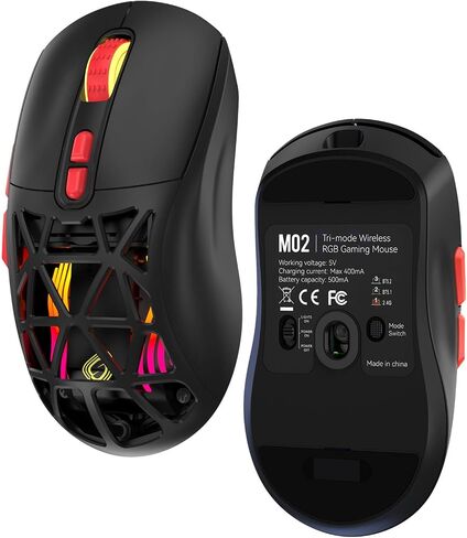 GG Gaming Mouse-White Red in Saudi Arabia