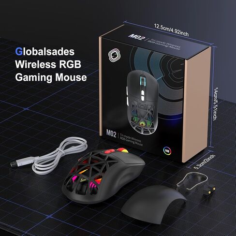GG Gaming Mouse-White Red in Saudi Arabia