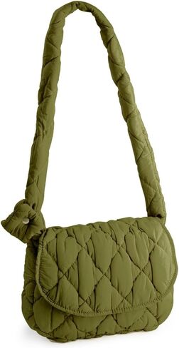 Viva Terry Small Puffer Crossbody Bags for Women Soft Lightweight Quilted Shoulder Bag in Kuwait