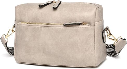 YDSIII Small Crossbody Bags for Women, Trendy Vegan Leather Cross Body Bags for Womens with Adjustable Wide Guitar Strap in Saudi Arabia
