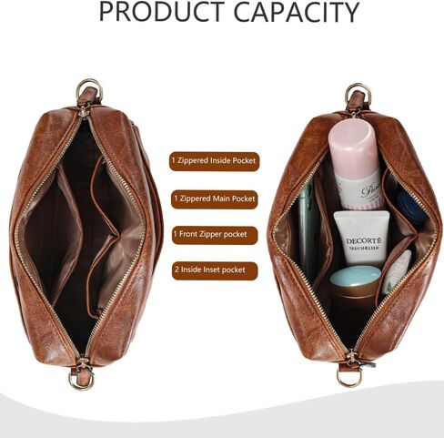 YDSIII Small Crossbody Bags for Women, Trendy Vegan Leather Cross Body Bags for Womens with Adjustable Wide Guitar Strap in Saudi Arabia