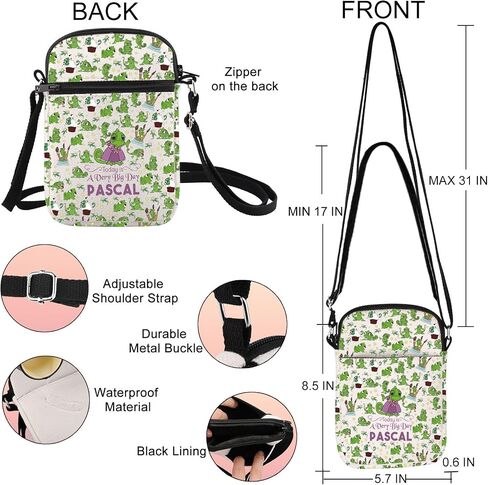 G2TUP Rapunzel Pascal Crossbody Bag هدايا عاشق باسكال اليوم هي يوم كبير جدًا حقيبة كتف باسكال بضائع باسكال in Kuwait