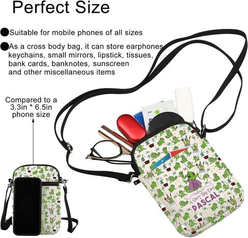 G2TUP Rapunzel Pascal Crossbody Bag هدايا عاشق باسكال اليوم هي يوم كبير جدًا حقيبة كتف باسكال بضائع باسكال in Kuwait