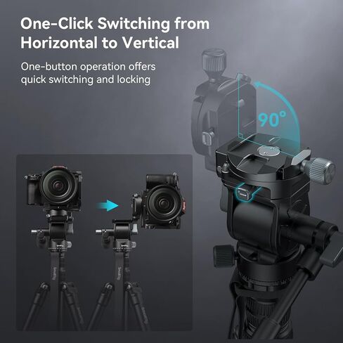 SmallRig CT150 Travel Video Tripod Kit - 4937 in Saudi Arabia