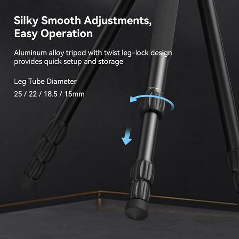 SmallRig CT150 Travel Video Tripod Kit - 4937 in Saudi Arabia