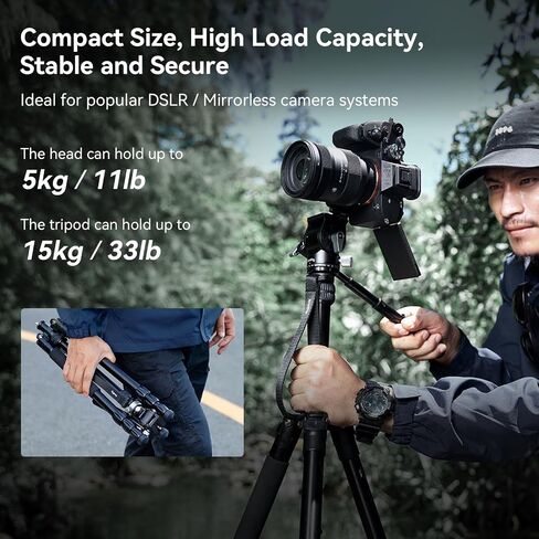 SmallRig CT150 Travel Video Tripod Kit - 4937 in Saudi Arabia